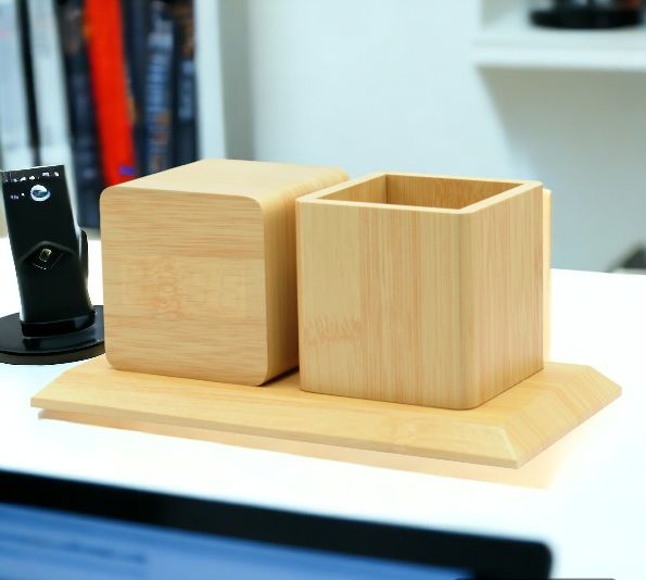 Многофункциональные часы – погодная станция с карандашницей / Электронные часы с карандашницей